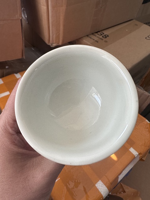 古玩陶瓷青花淡描花卉紋高足杯拍賣，當前價格2000元