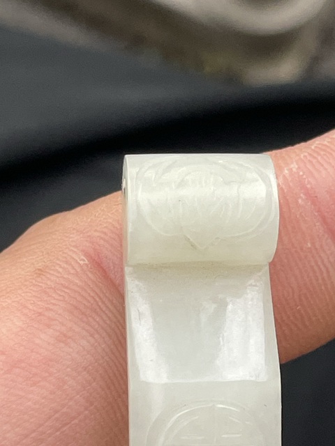 古玩玉器玉簪真品鑒賞圖