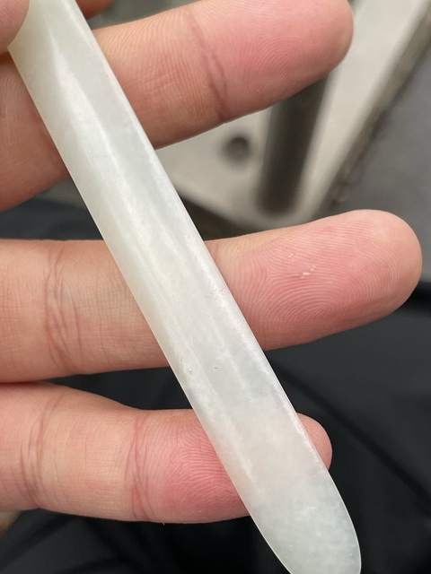 古玩玉器玉簪真品鑒賞圖