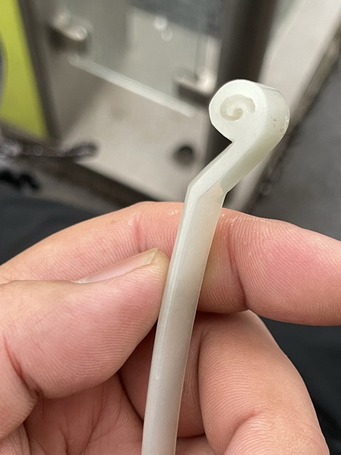 古玩玉器玉簪真品鑒賞圖