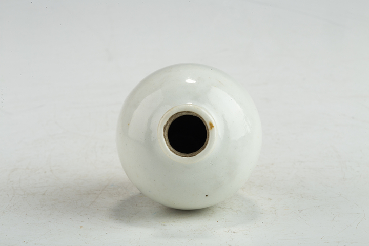 古玩陶瓷清末民初·白釉刻瓷秋蟬紋鼻煙壺拍賣，當(dāng)前價格0元