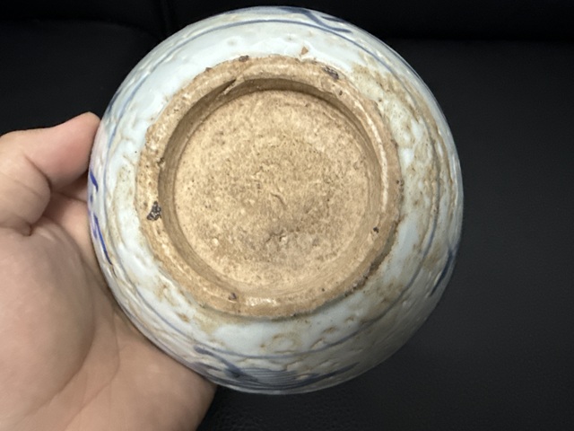 古玩陶瓷明代龍紋碗真品鑒賞圖