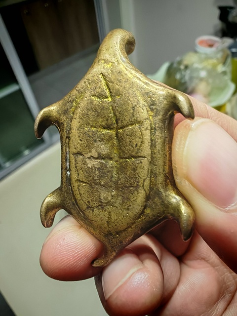 古玩銅器銅龜真品鑒賞圖