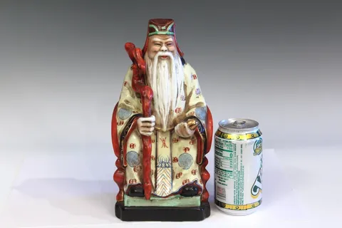 古玩陶瓷人物塑像真品鑒賞圖