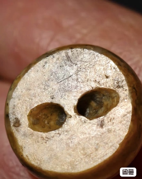 古玩玉器扣子真品鑒賞圖