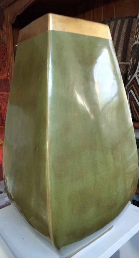 古玩陶瓷創匯 茶葉末釉瓶真品鑒賞圖