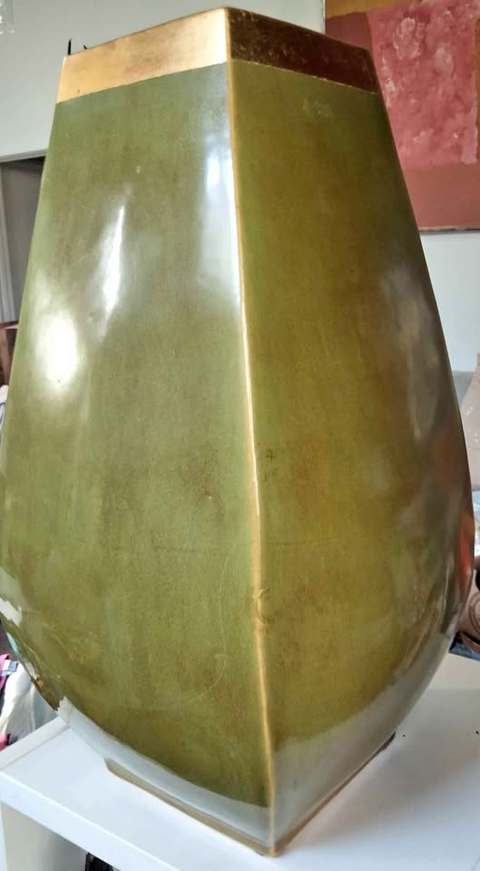 古玩陶瓷創匯 茶葉末釉瓶真品鑒賞圖