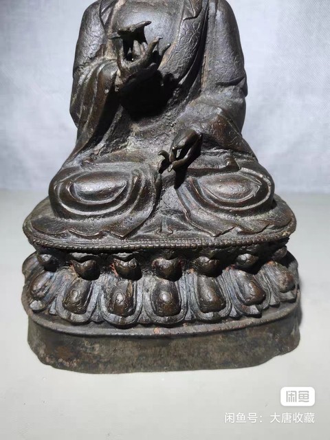 古玩銅器釋迦牟尼佛真品鑒賞圖