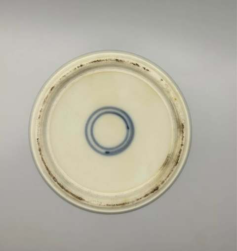 古玩陶瓷青花冰梅圖雞腿瓶真品鑒賞圖