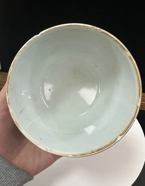 古玩陶瓷青花博古蓋缸真品鑒賞圖