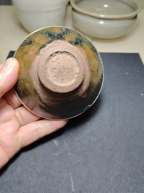 古玩陶瓷建窯兔毫盞真品鑒賞圖