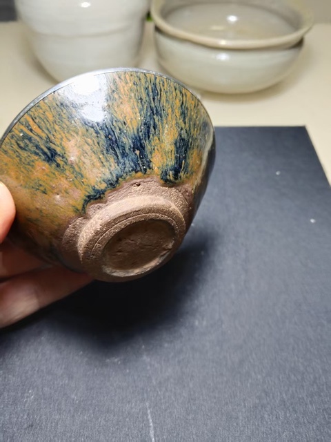 古玩陶瓷建窯兔毫盞真品鑒賞圖