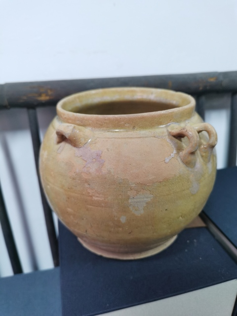 古玩陶瓷【經(jīng)典】隋唐青瓷多系罐拍賣(mài)，當(dāng)前價(jià)格2460元