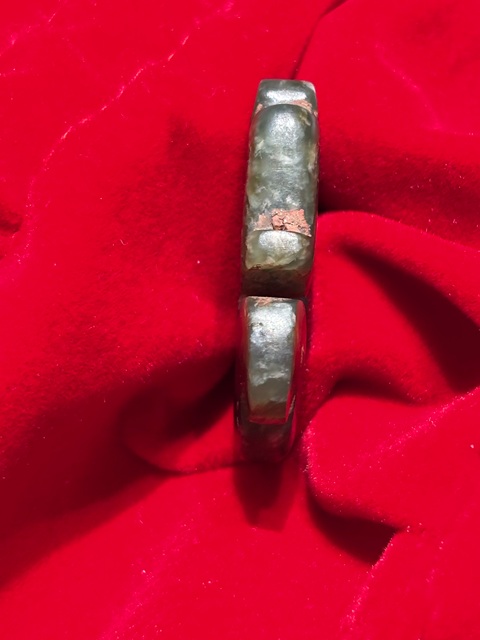 古玩玉器做舊仿古“曲尾龍佩”真品鑒賞圖