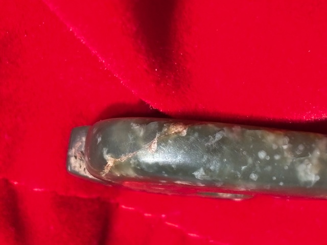 古玩玉器做舊仿古“曲尾龍佩”真品鑒賞圖