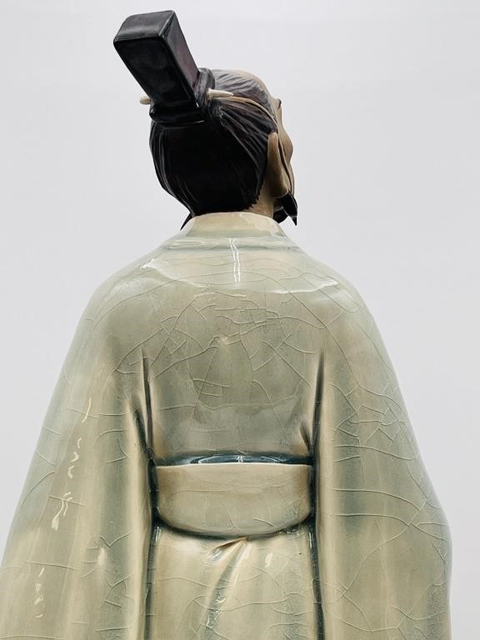 古玩陶瓷屈原造像真品鑒賞圖