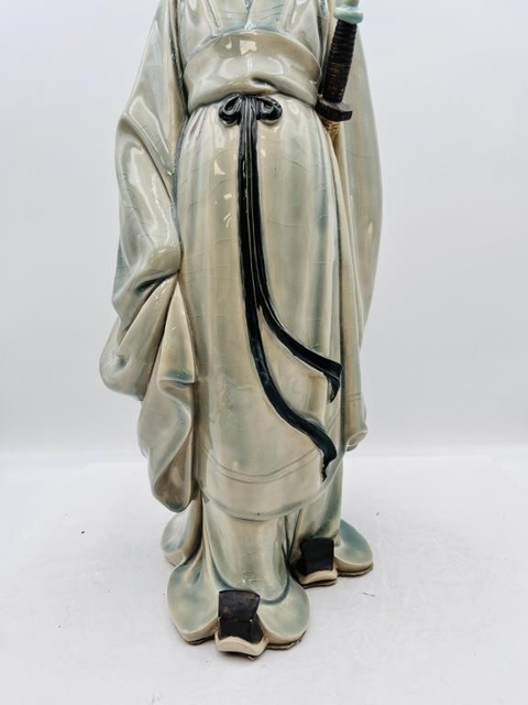 古玩陶瓷屈原造像真品鑒賞圖