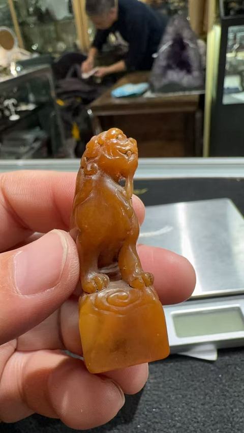 古玩雜項閑章：安且吉真品鑒賞圖