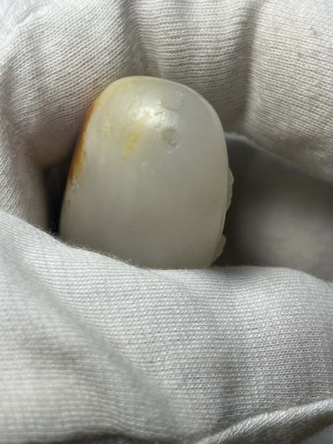 古玩玉器觀音真品鑒賞圖