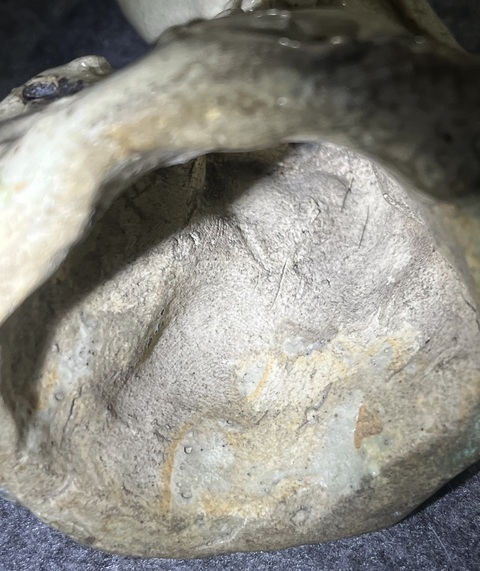 古玩陶瓷貓頭鷹真品鑒賞圖