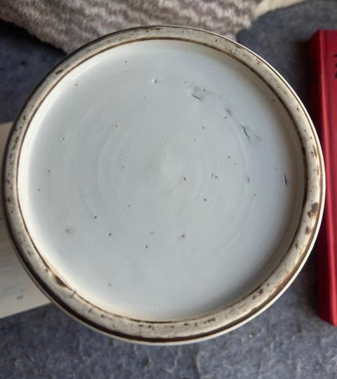 古玩陶瓷青花福祿壽三星人物紋截口鳳尾尊真品鑒賞圖