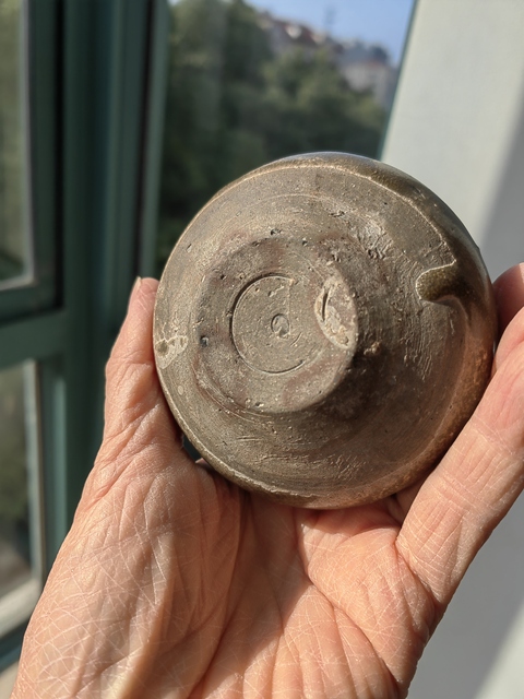 古玩陶瓷越窯青瓷水盂真品鑒賞圖