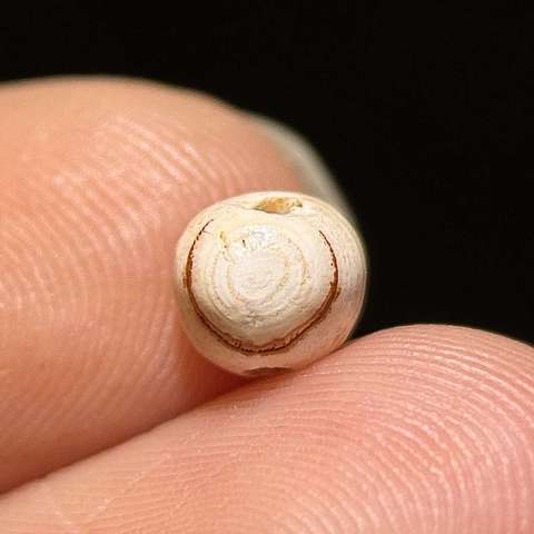 古玩玉器宋代.帶眼睛纏絲瑪瑙珠子拍賣，當前價格0元