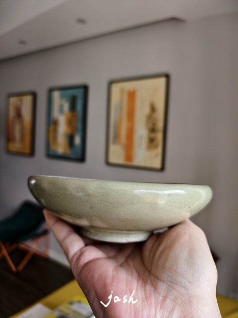 古玩陶瓷青瓷洗真品鑒賞圖