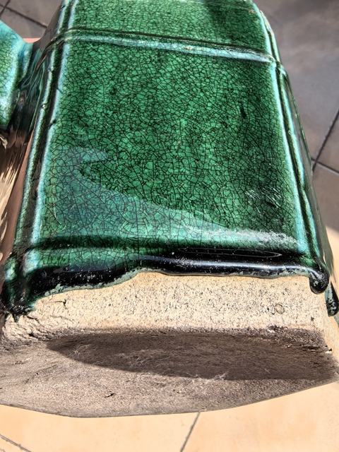 古玩陶瓷綠釉壺真品鑒賞圖