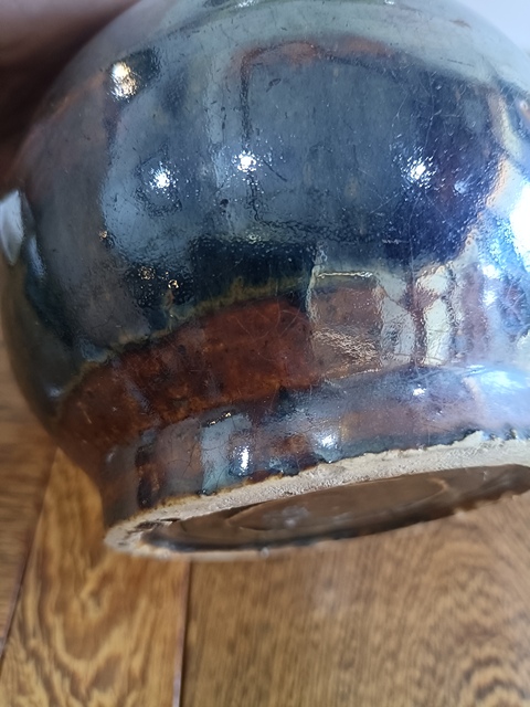 古玩陶瓷磁州窯黑釉玉壺春瓶拍賣，當(dāng)前價格1880元