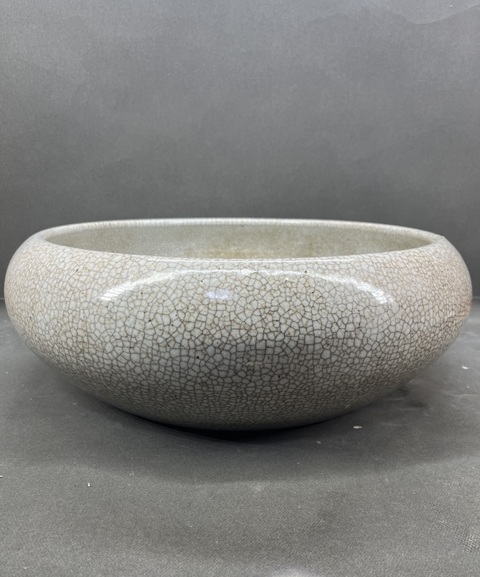 古玩陶瓷哥釉洗真品鑒賞圖