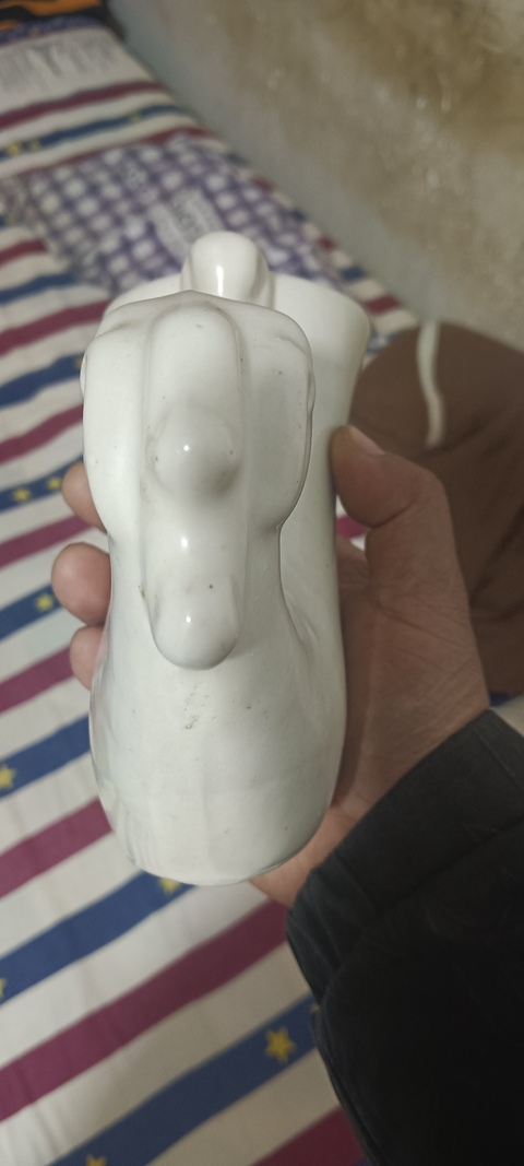 古玩陶瓷動物擺件真品鑒賞圖