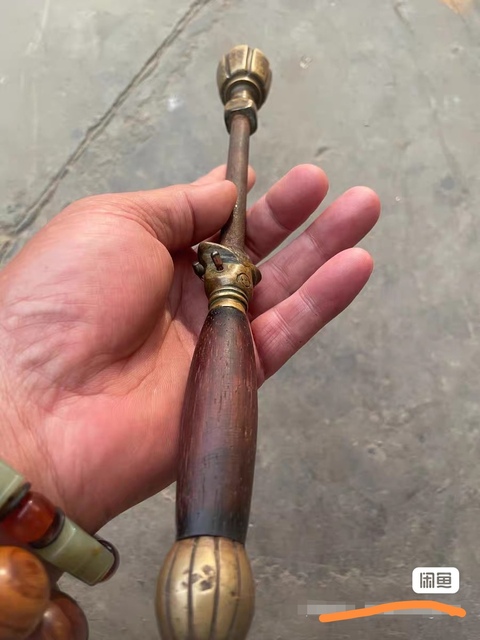 古玩銅器銅錘真品鑒賞圖