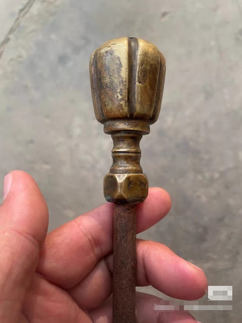 古玩銅器銅錘真品鑒賞圖