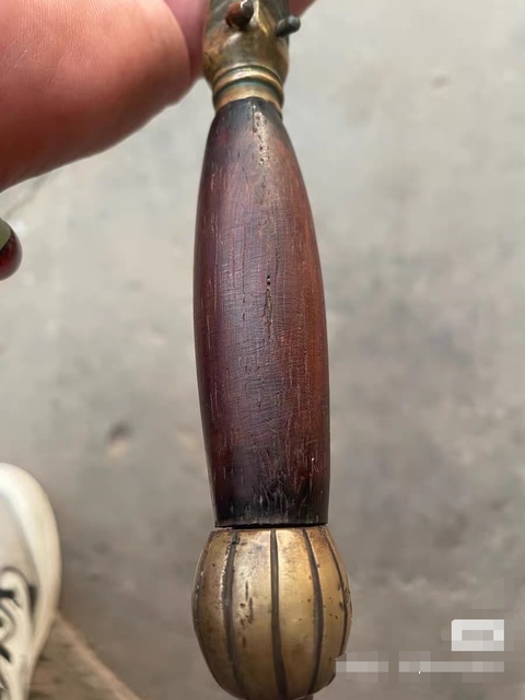 古玩銅器銅錘真品鑒賞圖