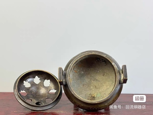 古玩銅器銅熏爐真品鑒賞圖