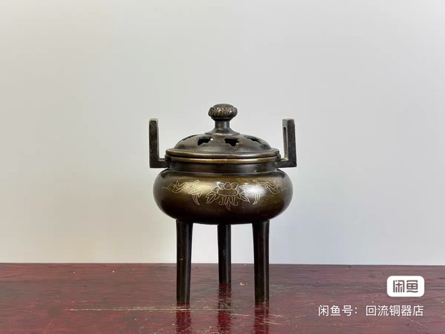 古玩銅器銅熏爐真品鑒賞圖