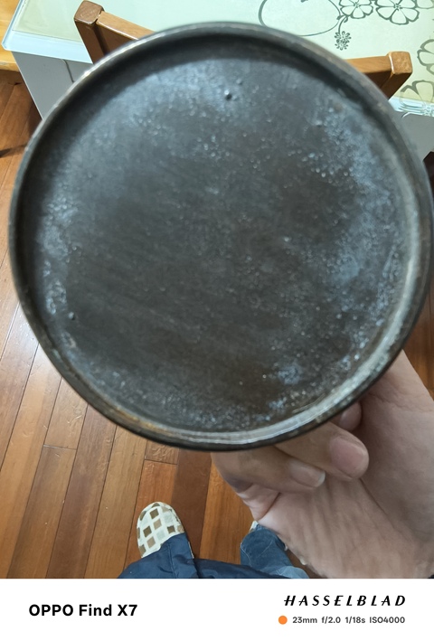 古玩銅器銅水盂真品鑒賞圖