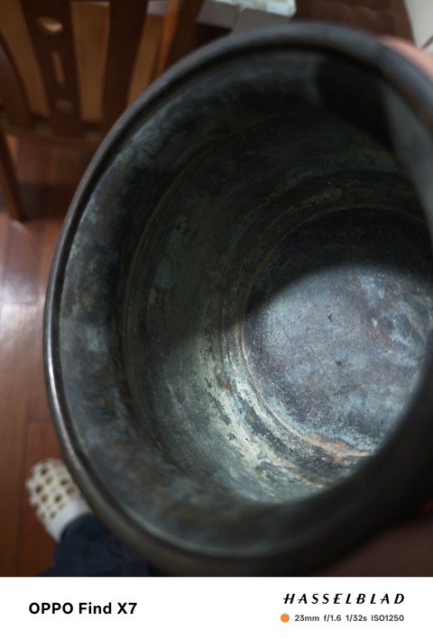 古玩銅器銅水盂真品鑒賞圖