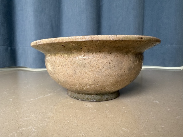 古玩陶瓷青釉折沿洗真品鑒賞圖