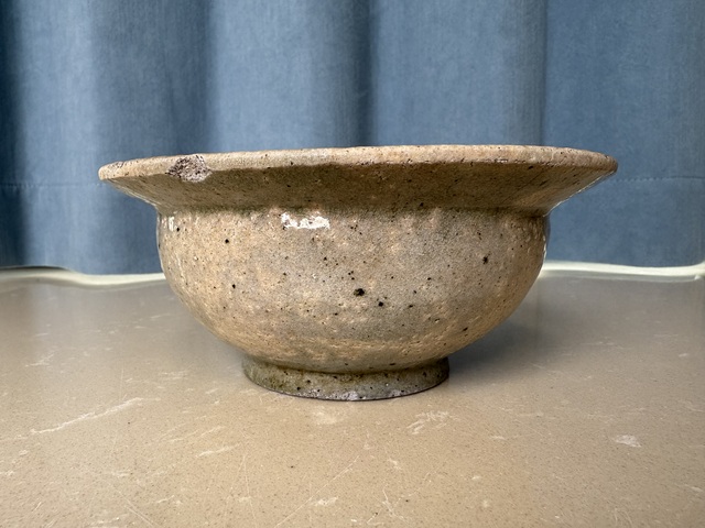 古玩陶瓷青釉折沿洗真品鑒賞圖