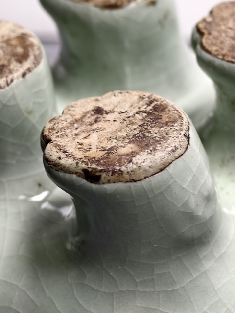 古玩陶瓷獅子香薰?fàn)t真品鑒賞圖