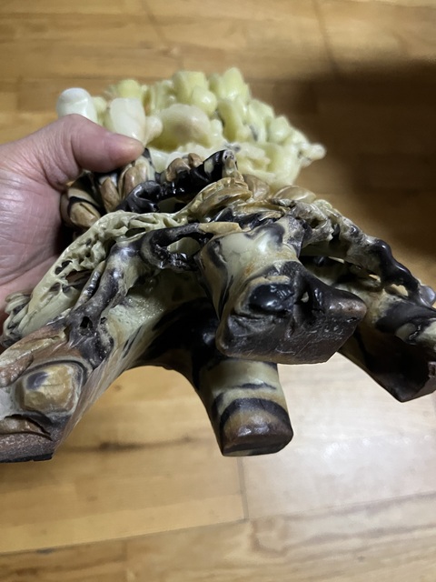 古玩雜項青田石擺件真品鑒賞圖