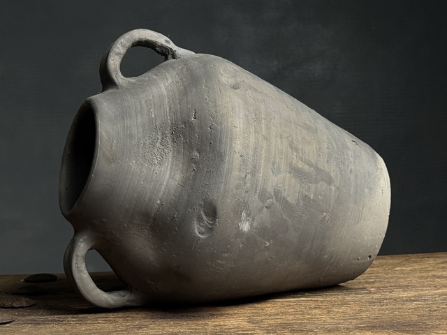 古玩陶瓷隨，灰陶瓶拍賣，當前價格588元