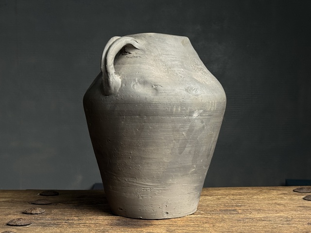 古玩陶瓷隨，灰陶瓶拍賣，當前價格588元