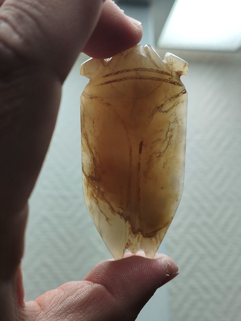 古玩玉器漢·玉蟬拍賣，當前價格36000元