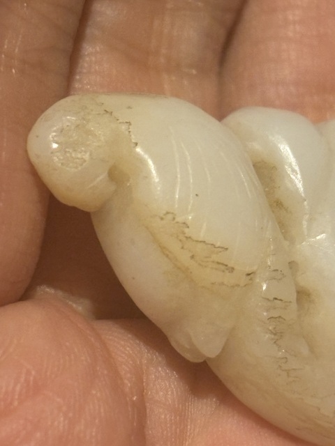 古玩玉器金·白玉鳥拍賣，當前價格18000元