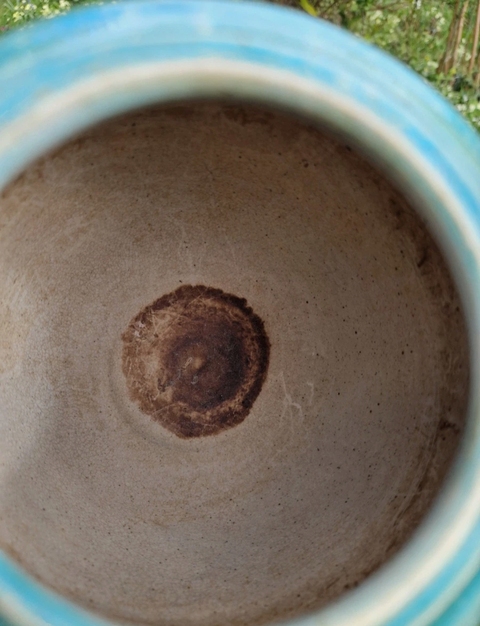 古玩陶瓷白綠釉罐真品鑒賞圖