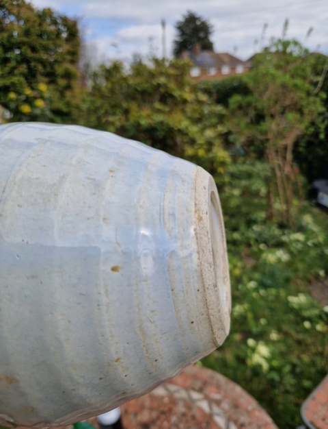 古玩陶瓷白綠釉罐真品鑒賞圖