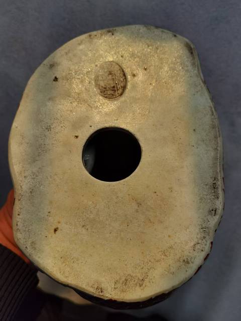 古玩陶瓷彌勒佛真品鑒賞圖